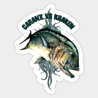 Caranx vs Kraken Sticker